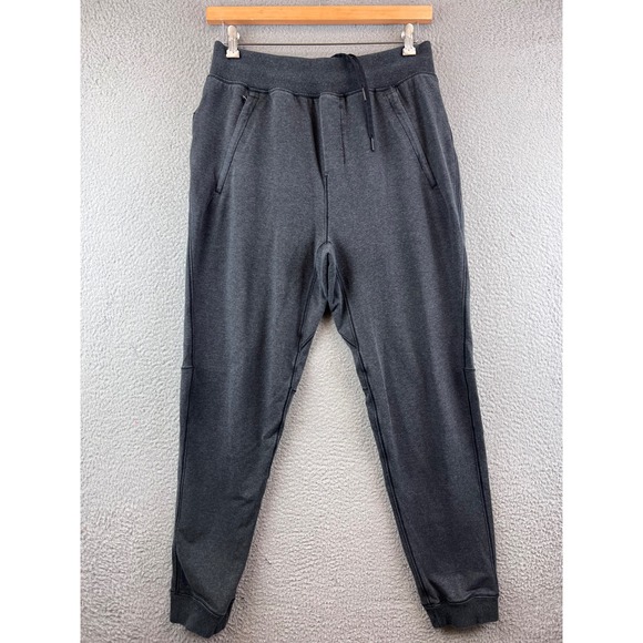 Lululemon ABC Jogger Mens Medium Gray Athletic Training Sweatpants - Picture 1 of 8